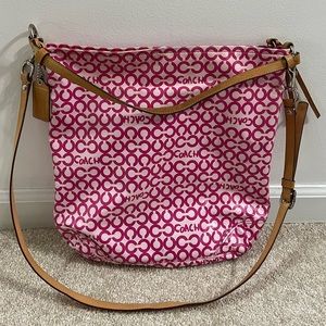 Coach cross body purse